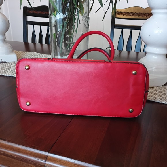 Red Designer Handbag - Picture 10 of 15